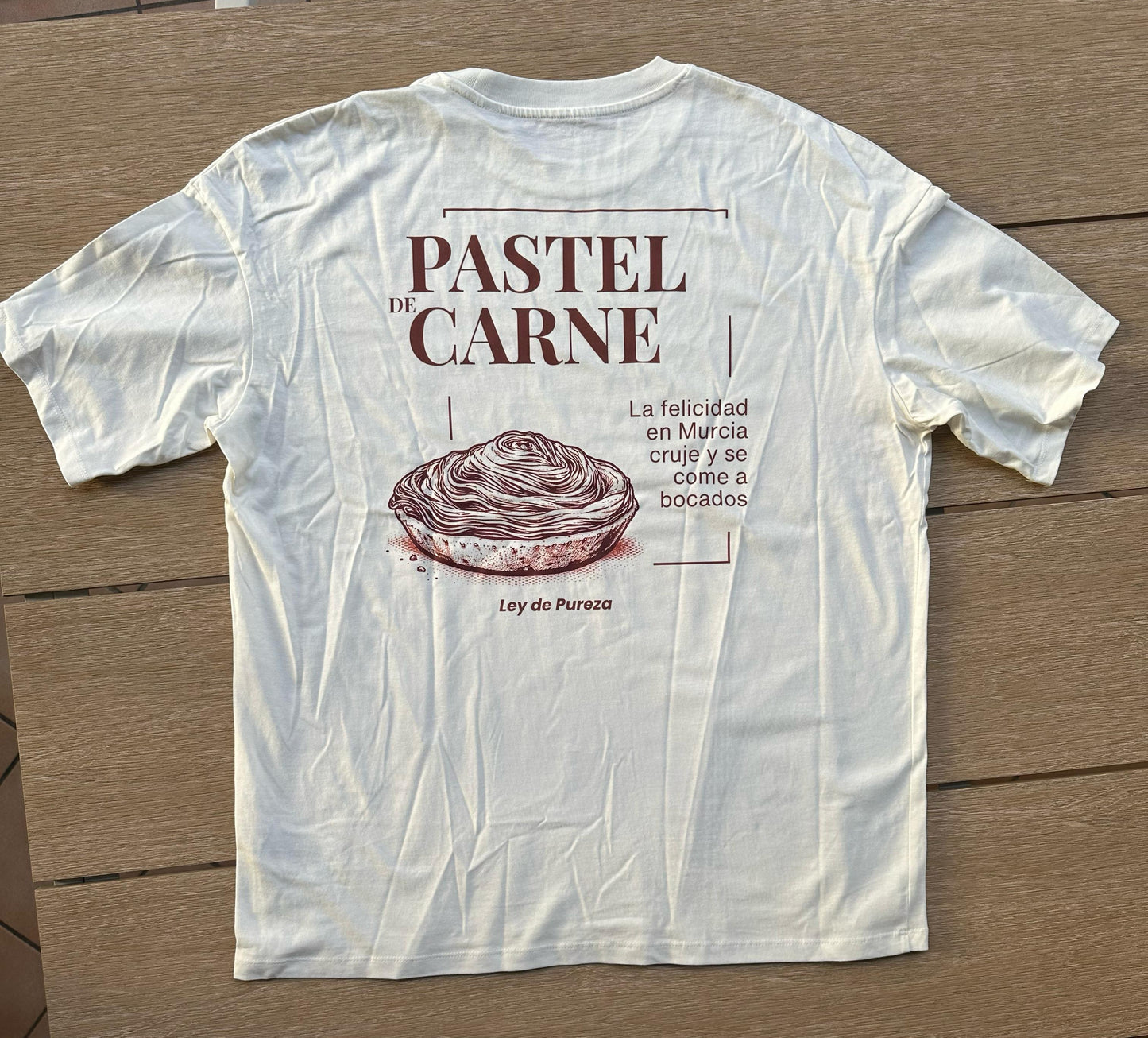 CAMISETA PASTELICO DE CARNE